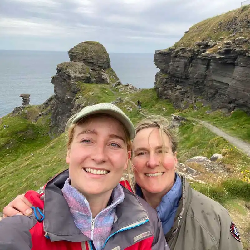 At the cliffs of Moher